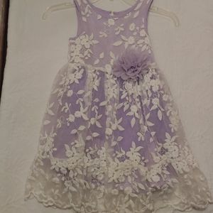 Light Purple Lavender lace Dress 6